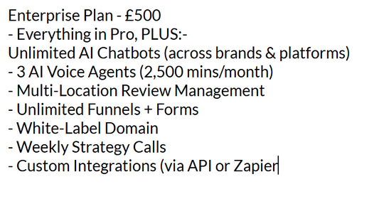 Enterprise Plan